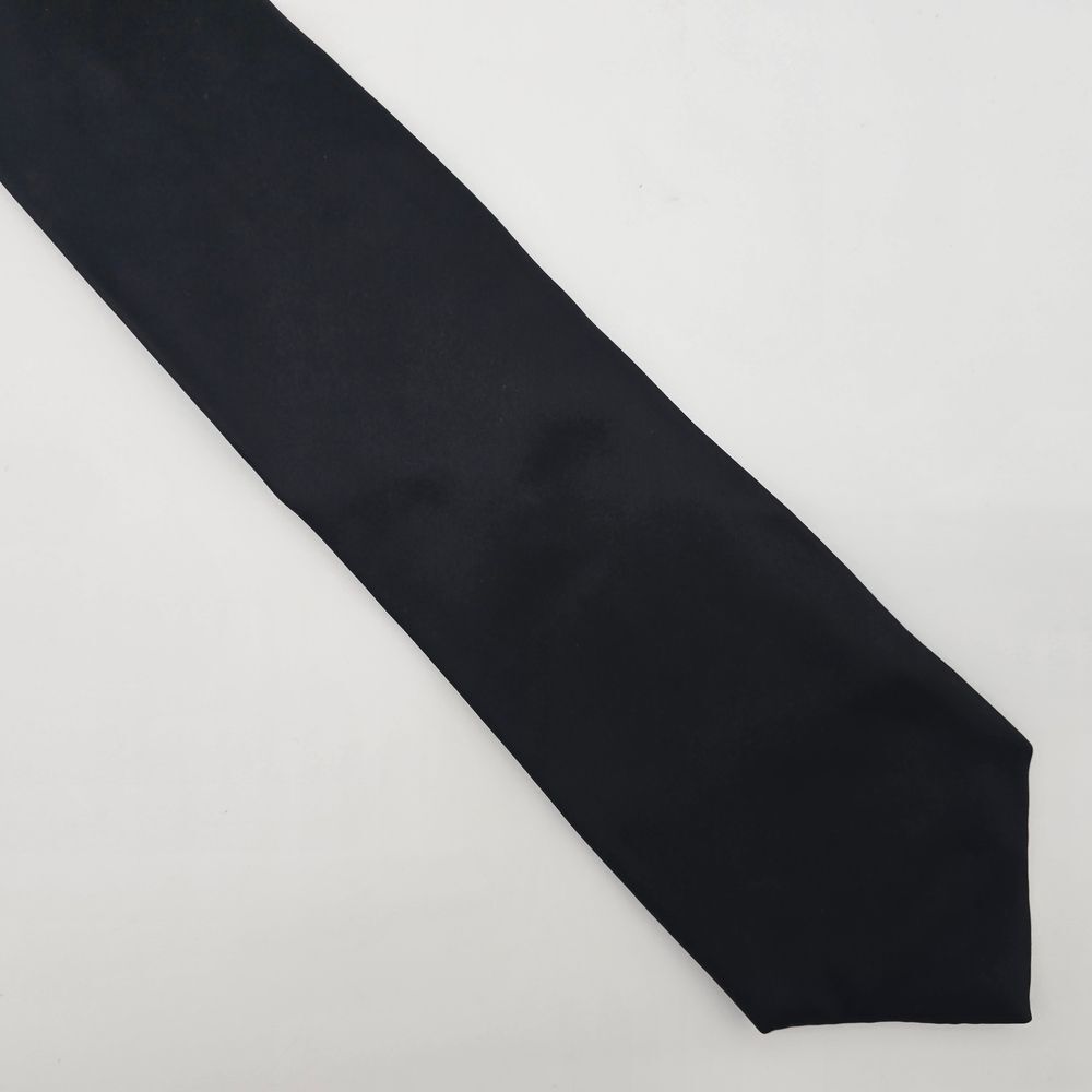 Joseph & Feiss Elegant Men's Black Silk Tie 3.75x63